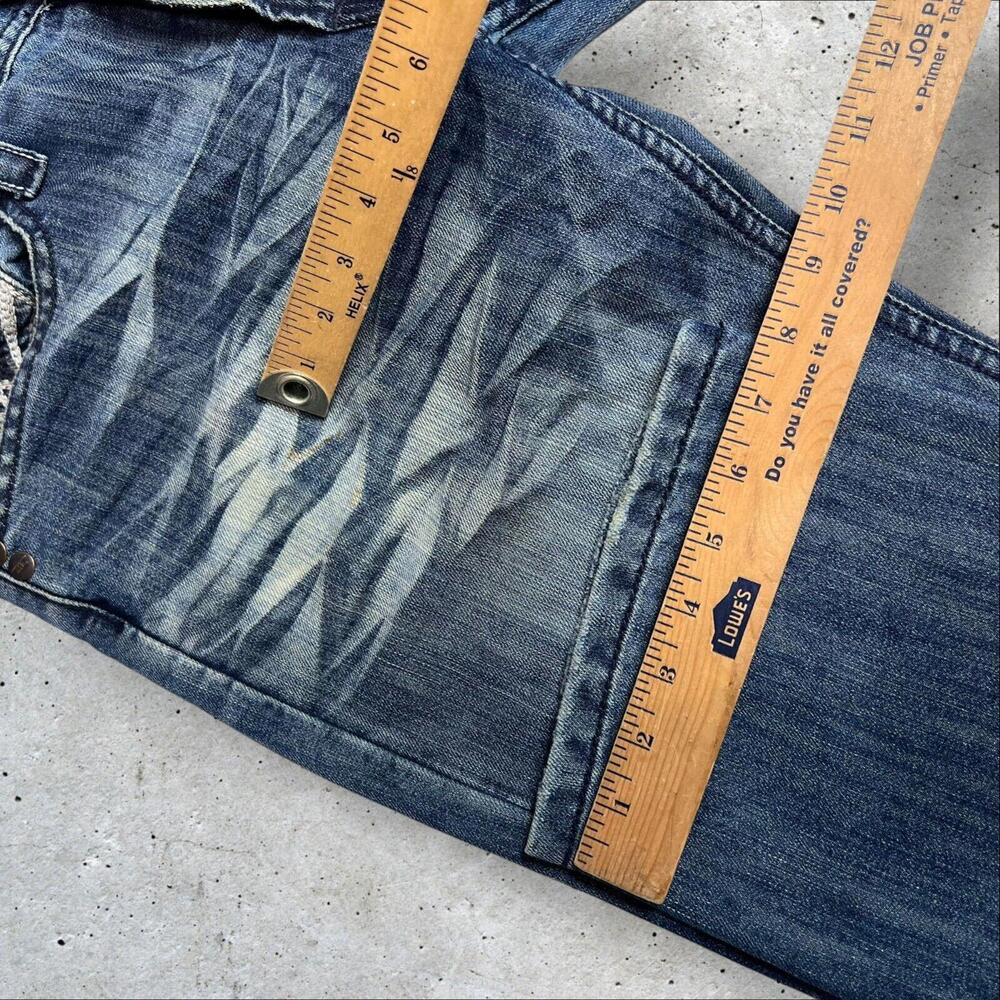 Jordan Craig Mens Y2K Rock Grungee Denim‎ Pants Size 34x32 - Picture 6 of 6